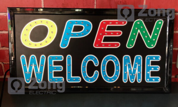 ป้ายไฟLED OPEN/WELCOME
