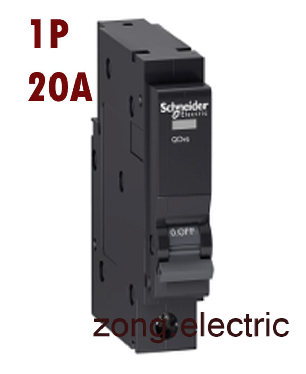 ลูกย่อยชนิด 1โพล 20แอมป์ 1P20A 6kA Schneider(Square-D)