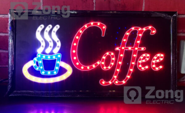 coffee ป้ายไฟLED COFFEE