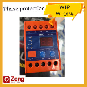 เฟสโปรเทคชั่น รีเลย์ "WIP" W-OP4 3Phase 4 Wire 220Vac.,380Vac. 
