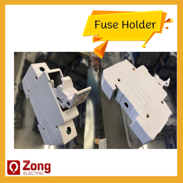 fuse holder / ฐานฟิวส์ สำหรับใส่ฟิวส์แท่ง ชนิดเกาะราง