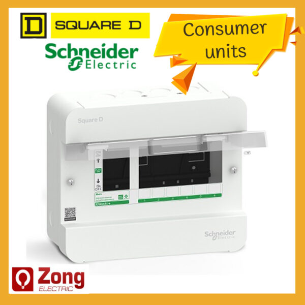 Schneider/Square D ตู้คอนซูมเมอร์ยูนิต Classic+